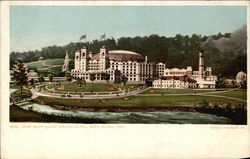 New West Baden Springs Hotel Postcard