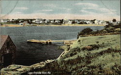 Cape Porpoise RIver, Wells Harbor Maine Postcard Postcard