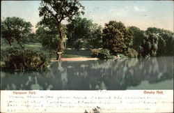 Hanscom Park Omaha, NE Postcard Postcard