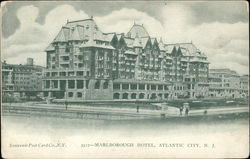 Marlborough Hotel Atlantic City, NJ Postcard Postcard