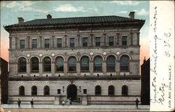 Public Library Postcard