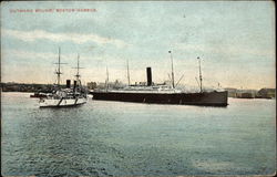 Outward Bound, Boston Harbor Postcard