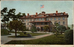 El Carmelo Hotel Pacific Grove, CA Postcard Postcard