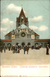 Memorial Church, Stanford University California Postcard Postcard