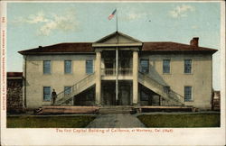 The First Capitol Building of California Postcard