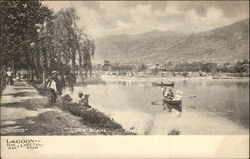 Lake Scene, Lagoon Salt Lake City, UT Postcard Postcard