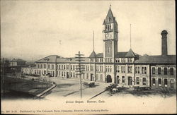 Union Depot Denver, CO Postcard Postcard