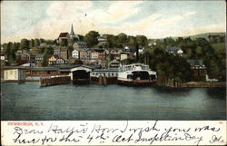 View of Town Newburgh, NY Postcard Postcard