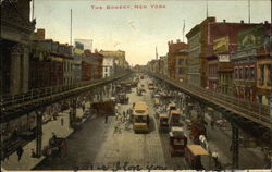 The Bowery New York, NY Postcard Postcard