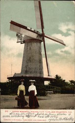 Dutch Windmill, Golden Gate Park San Francisco, CA Postcard Postcard