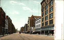 Looking West on Riverside Ave Postcard