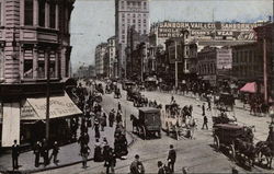 Market Street San Francisco, CA Postcard Postcard