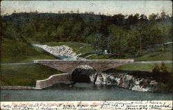 The Overflow to the Wachusett Dam Postcard