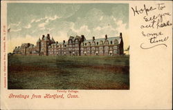 Trinity College Hartford, CT Postcard Postcard