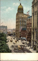 Park Row Postcard