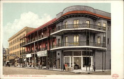 Curio Row, Hogal Street Postcard