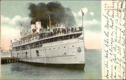 SS CITY OF SOUTH HAVEN Cruise Ships Postcard Postcard