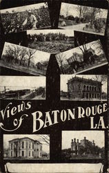 Views of Baton Rouge La Multi View Louisiana Postcard Postcard