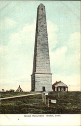 Groton Monument Postcard