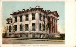 Carnegie Library Spokane, WA Postcard Postcard