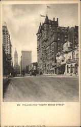 South Broad Street Philadelphia, PA Postcard Postcard