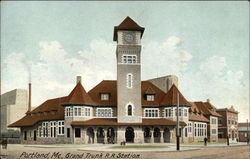 Grand Trunk R.R. Station Portland, ME Postcard Postcard