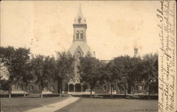 Dean Academy Franklin, MA Postcard Postcard