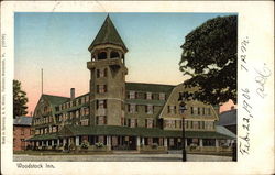 Woodstock Inn Vermont Postcard Postcard