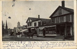 Broadway Barre, MA Postcard Postcard