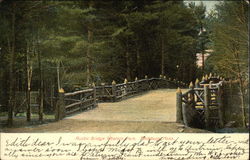 Whalom Park - Rustic Bridge Postcard