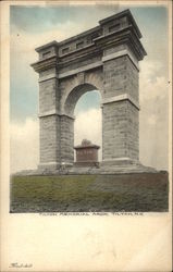 Tilton Memorial Arch New Hampshire Postcard Postcard