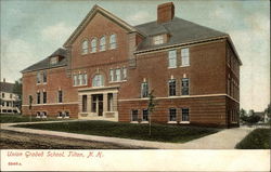 Union Graded School Tilton, NH Postcard Postcard