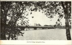 Old Toll Bridge Postcard