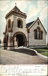 Chapel, Hope Cemetery Postcard