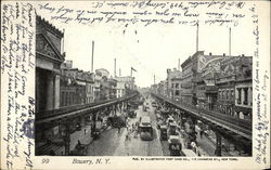 THE BOWERY Postcard