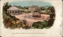 Children's Playground, Golden Gate Park Postcard