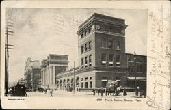 North Station Postcard