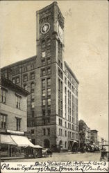 Oregonian Building Portland, OR Postcard Postcard