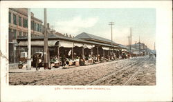 French Market Postcard