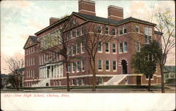 New High School Postcard