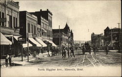 North Higgins Ave Missoula, MT Postcard Postcard