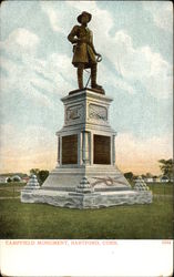 Campfield Monument Hartford, CT Postcard Postcard