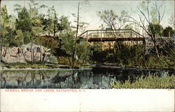 Sawkill Bridge and Creek Postcard