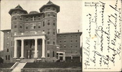 Hotel Moody Hot Springs, AR Postcard Postcard