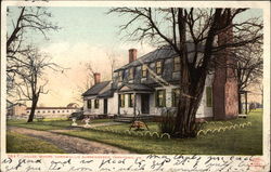 House where Cornwallis surrendered Yorktown, VA Postcard Postcard