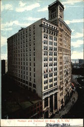 Hudson and Standard Oil Bldg New York, NY Postcard Postcard