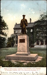 Statue of Martin Brewer Anderson Rochester, NY Postcard Postcard