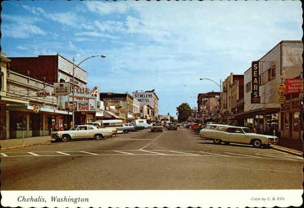 Street Scene Chehalis, WA