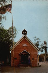 Little Red School House Postcard