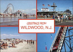 Greetings from Wildwood Postcard